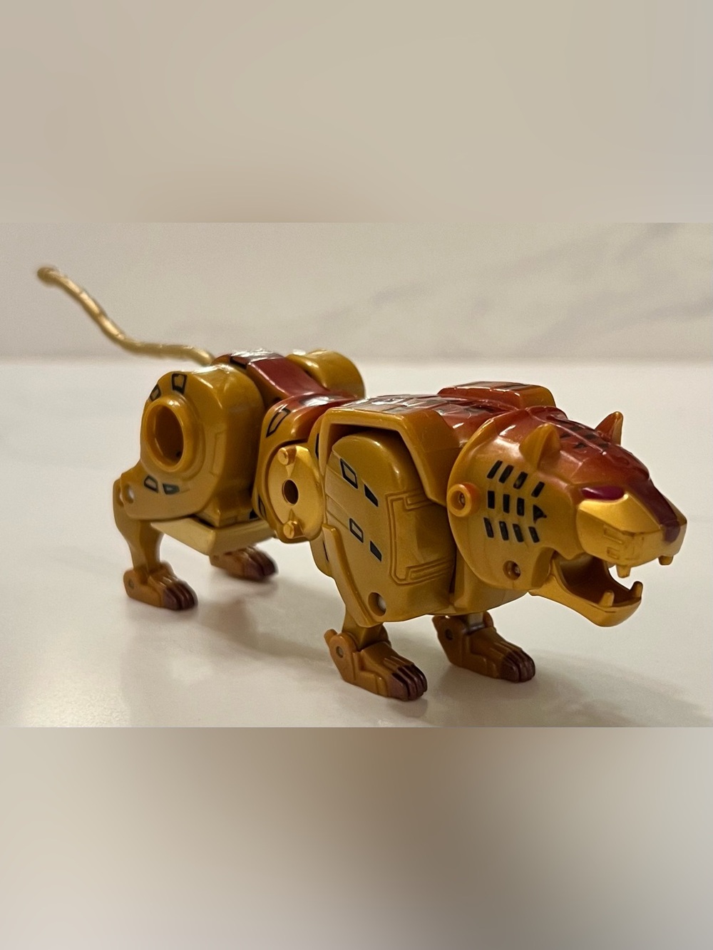 Rare Bandai Japan Hyakuju Sentai Gaoranger DX Gao Jaguar Zord Vintage